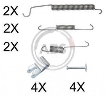 Комплектующие, тормозная колодка A.B.S. 0891Q (фото 1)
