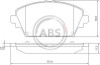 Колодка торм. диск. honda/nissan accord/primera передн. (пр-во abs) 37205