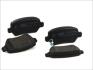 Колодки тормозные задние дисковые( тип TRW 95.4x42.7x15 ) Opel Astra A, G, H, J. Combo, Corsa, Zafir C2X009ABE