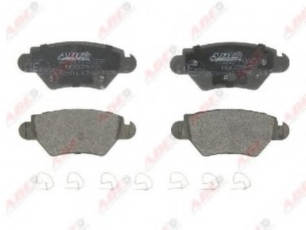 Дисковые тормозные колодки, OPEL ASTRA F, ASTRA F CLASSIC, ASTRA G, ZAFIRA A, ZAFIRA B 1.2-2.2D 08.9 ABE C2X010ABE