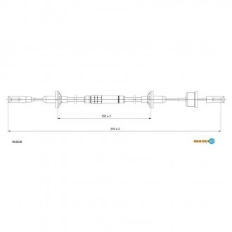 Трос зчеплення ADRIAUTO 03.0110