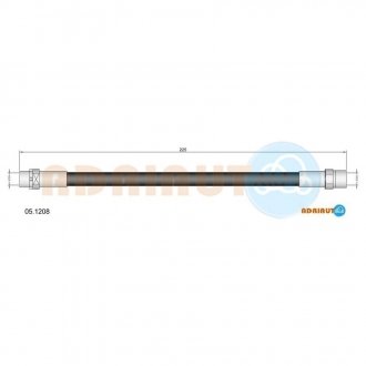BMW Шланг тормозной задн. E36 ADRIAUTO 05.1208