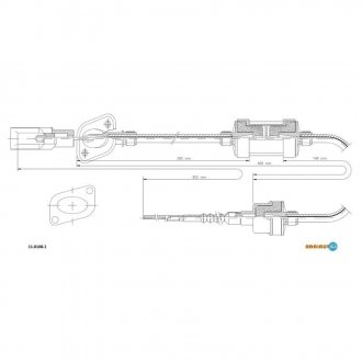 Трос зчеплення ADRIAUTO 11.0108.1