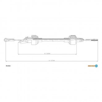 Трос зчеплення ADRIAUTO 45.0116