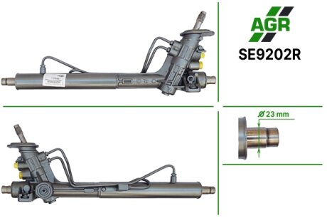 Рулевая рейка с ГУР восстановленная SEAT Arosa 1997-2004,VW Lupo 1998-2005,VW Polo 1996-2002 AGR SE9202R