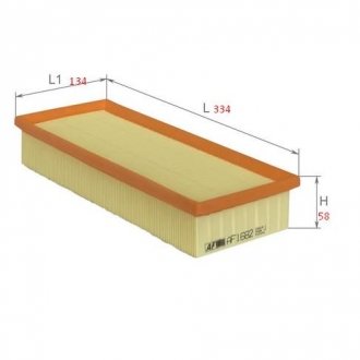 Фильтр воздушный 5005823, A790X9601KA, 93891826, 16546V4360, 0143315, 035133843, 069129620 ALPHA FILTER AF1682