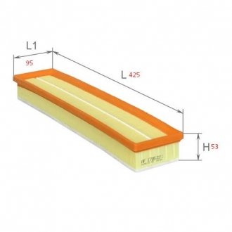 Фильтр воздушный citroen c4 1.6 16v 04- ALPHA FILTER AF1795