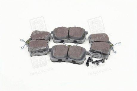 Колодки тормозные дисковые задние honda accord ASHIKA 51-04-407