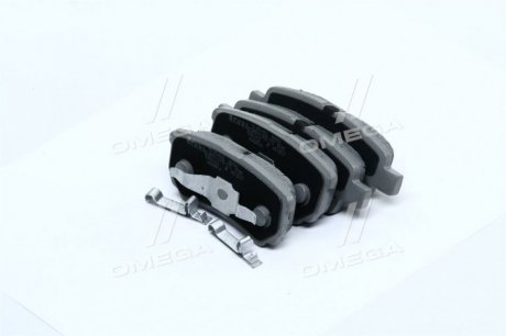 Колодки тормозные дисковые задние mitsubishi lancer x; outlander ASHIKA 51-05-508