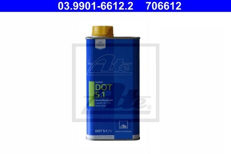 Гальмівна рідина Super DOT5.1 1L ATE 03990166122