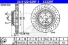 Диск гальмівнийTYL MERCEDES GLE W166 15- 24.0122-0297.1