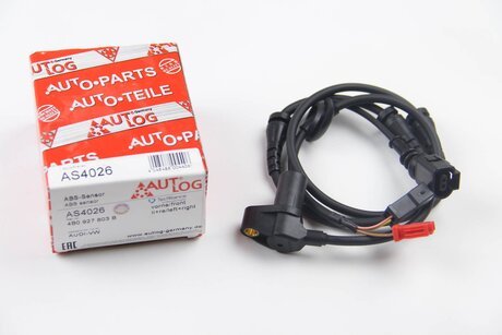 Датчик ABS передний Passat 01-05/Audi A4 quattro 95-01/A6 quattro 99-05 AUTLOG AS4026