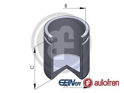 Поршень, корпус скобы тормоза AUTOFREN D0-25213