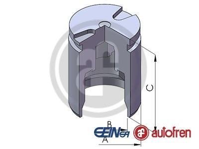 Поршень корпус скобы тормоза AUTOFREN D025281