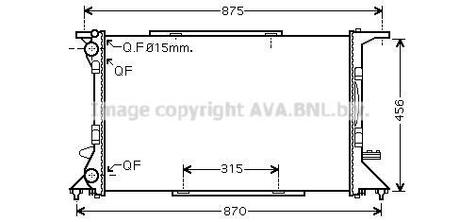 Радiатор AVA COOLING AI 2306