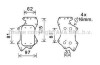 Радіатор масляний AUDI/VW (вир-во AVA) AI3403