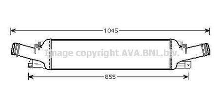 Интеркулер AUDI (AVA) AVA COOLING AI4294