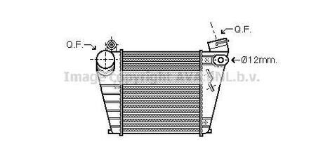 VW-GO4 Интеркулер AVA COOLING AIA 4200