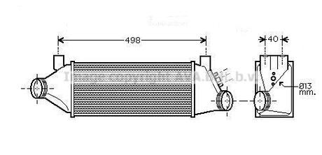 Інтеркулер AVA COOLING FDA4385 (фото 1)