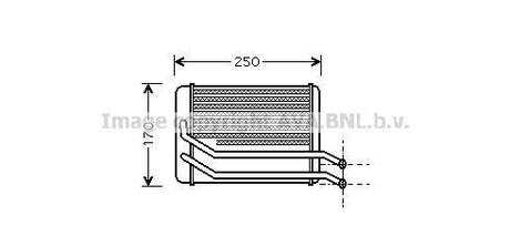 Теплообмінник, Система опалення салону AVA COOLING HY6118