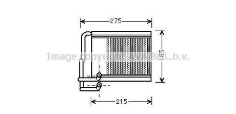 Радиатор отопителя HYUNAI I30 (AVA) AVA COOLING HY6213