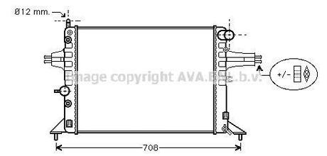 Радiатор AVA COOLING OLA 2256