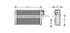 Радиатор отопителя p405/p406 all mt/at 87-99 (ava) PE6100