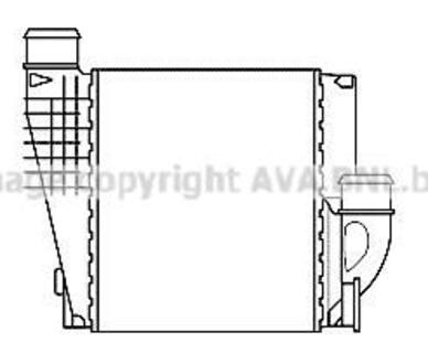 Интеркулер AVA COOLING PEA 4385 (фото 1)