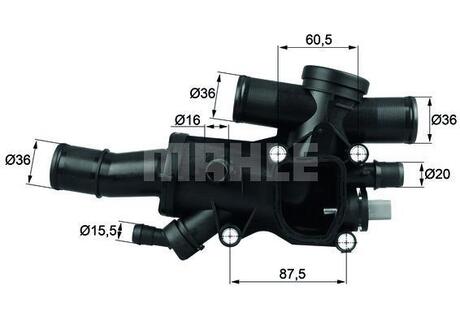 Термостат, охлаждающая жидкость BEHR TH4483