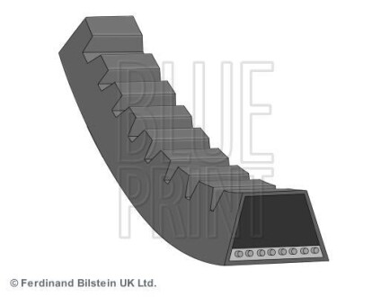 Ремінь клиновий 13X1500 BLUE PRINT AD13V1500