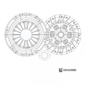 Зчеплення, комплект BLUE PRINT ADH23083