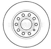 Гальмівний диск BORG & BECK BBD4315