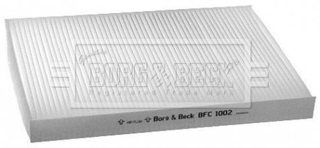 - Фільтр салону BORG & BECK BFC1002