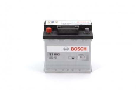 Аккумулятор 45ah-12v (s3003) (207x175x190),l,en400 BOSCH 0092S30030