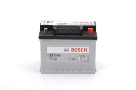 Аккумулятор 56ah-12v (s3005) (242x175x190),r,en480 BOSCH 0092S30050