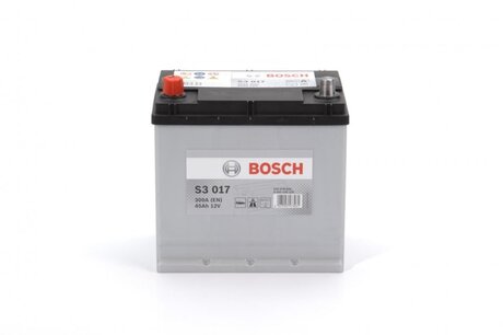 Батарея аккумуляторная "S3", 12В 45А/ч BOSCH 0092S30170