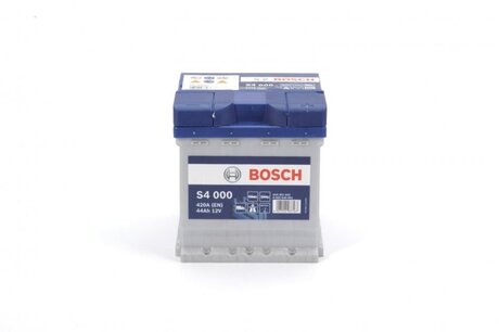 Батарея аккумуляторная 12V 44AH/420A S4 Л- BOSCH 0092S40001