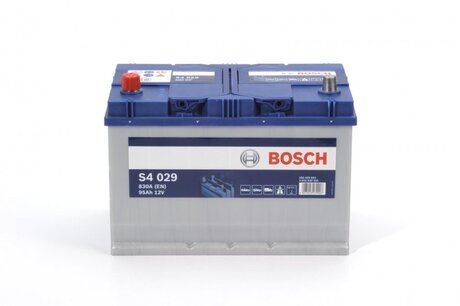 Аккумулятор 95ah-12v (s4029) (306x173x225),l,en830(азия) !кат. -10% BOSCH 0092S40290