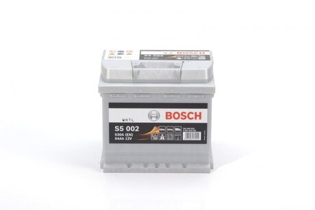 Аккумулятор 54ah-12v (s5002) (207x175x190),r,en530 BOSCH 0092S50020