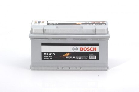 Аккумулятор 100ah-12v (s5013) (353x175x190),r,en830 BOSCH 0092S50130