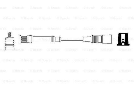 Провод зажигания, Электропроводка BOSCH 0356912898