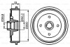 Гальмівний барабан BOSCH 0986477053 (фото 1)