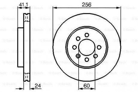 Тормозные диски BOSCH 0986478286