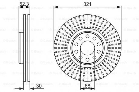 BRAKE DISCS BOSCH 0986479690