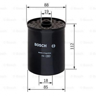 Фильтр топливный BOSCH 1457434200