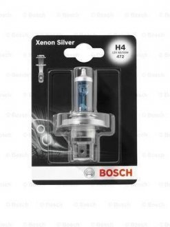 ЛАМПА H4 XENON SILVER 12V 55 W БЛИСТЕР BOSCH 1 987 301 068