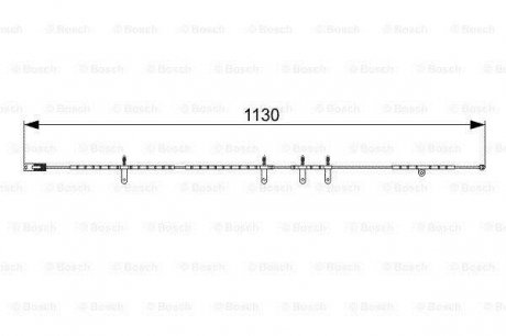 Тормозной диск BOSCH 1 987 473 016