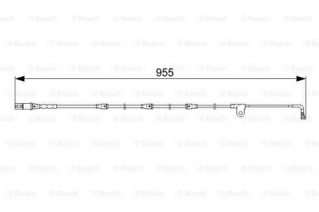 Датчик износа накладок, спереди bmw BOSCH 1 987 473 028