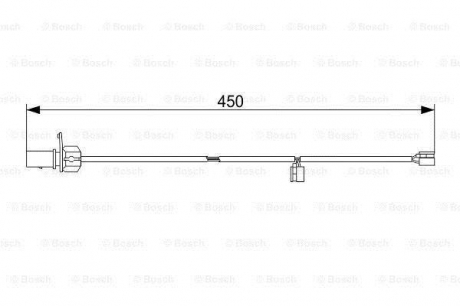 Датчик износа колодок BOSCH 1987473583