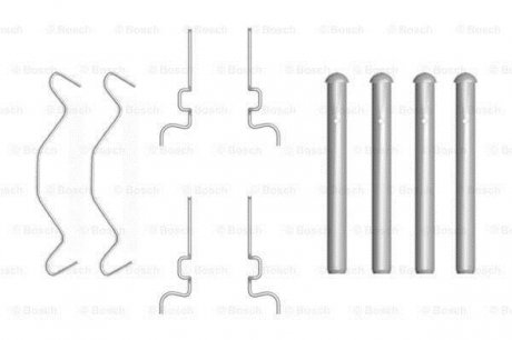 Дисков.колодки монтаж BOSCH 1987474313